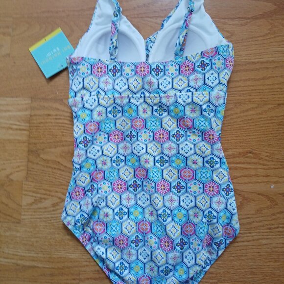 Bal Harbour Swimsuit- Tummy Control with Bra Support Cups - Picture 5 of 5